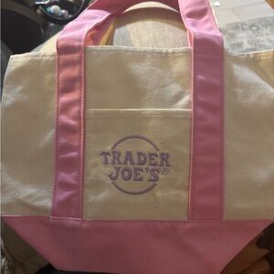 Trader Joe’s Mini Pastel Canvas Tote Bag